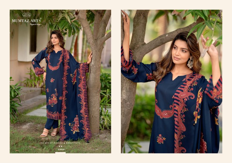 Zarnish By Mumtaz Arts Viscose Designer Salwar Suits 
